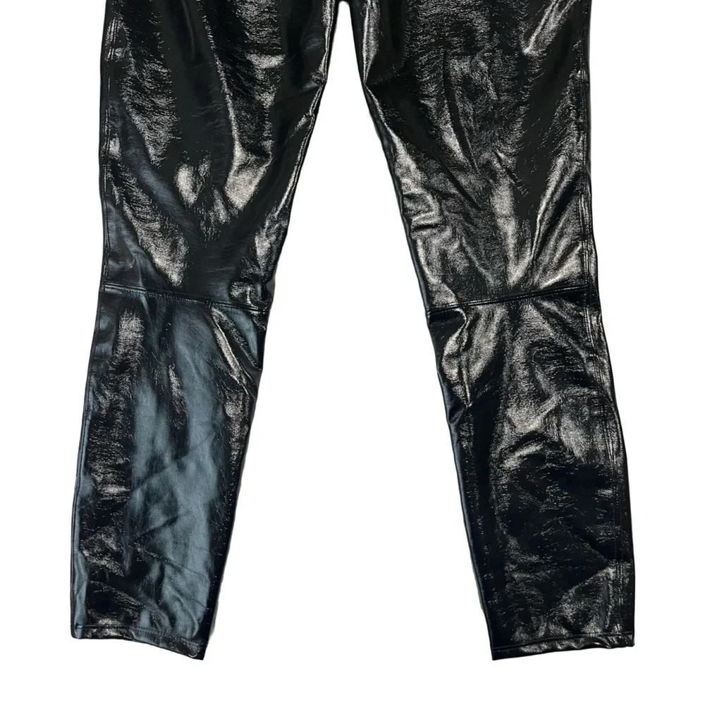 SPANXshape Faux Leather Patent Leggings
